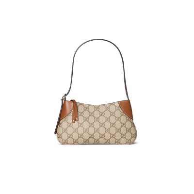 GUCCI GG EMBLEM SMALL SHOULDER BAG 820696 (23*13*2cm)